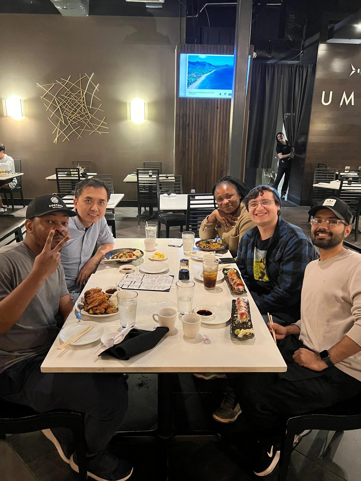 Group dinner.