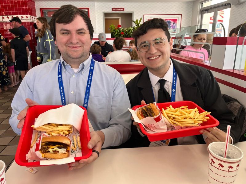 Lunch during a conference